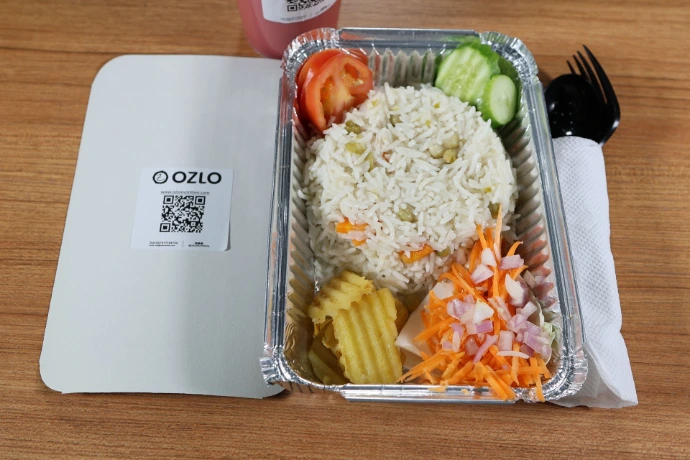 Low protein lunch Ozlo Meals Mogadisho Somalia