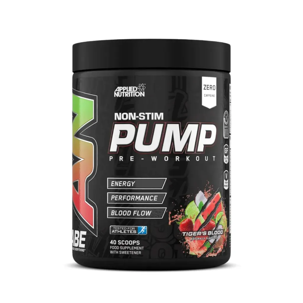 Non Stim Pump Pre Workout (Blue Razz)