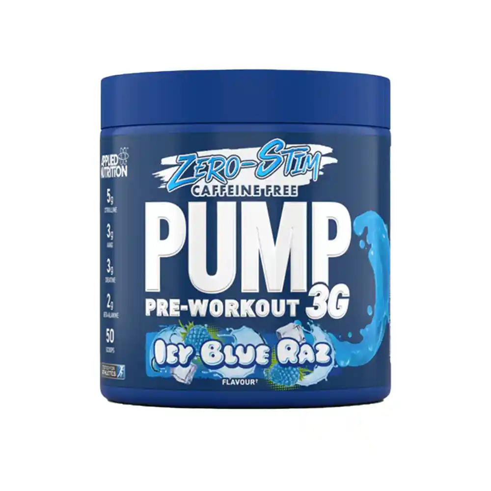 Pump Pre-Workout Free Stim (Blue Razz)