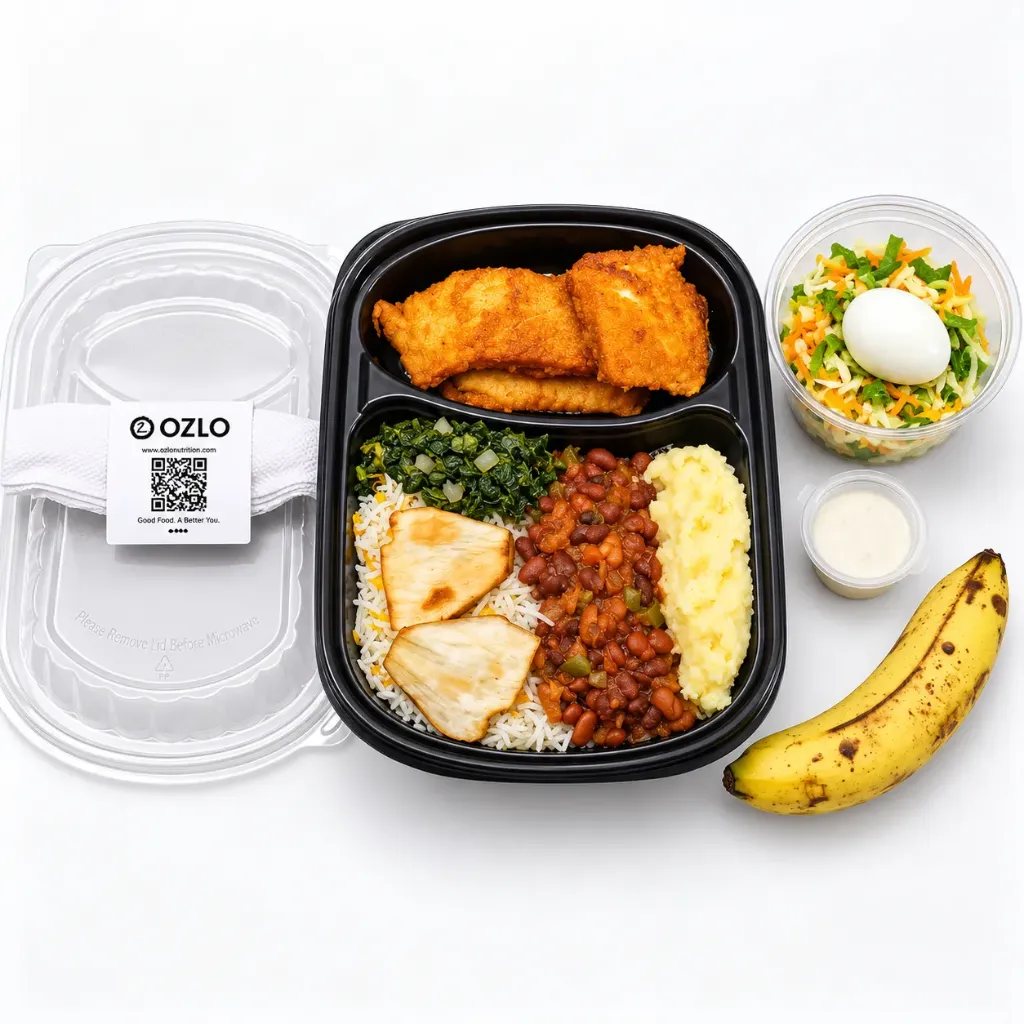 [OM-203] Fish with Rice & Red Beans