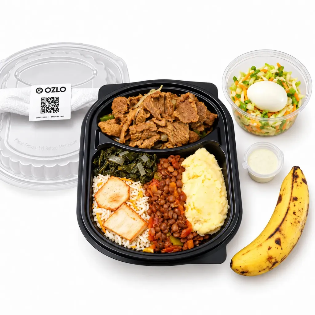 [OM-302] Meat with Rice & Lentils