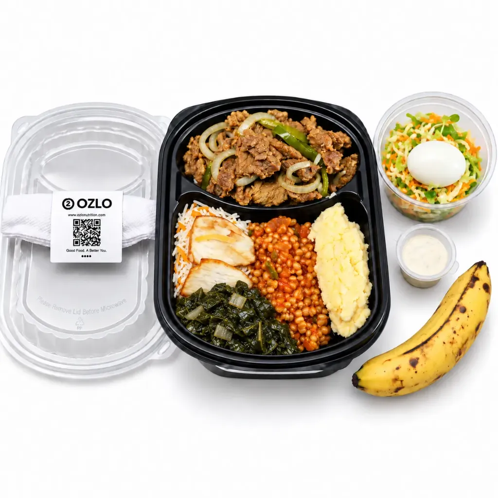 [OM-304] Meat with Rice & Wheat